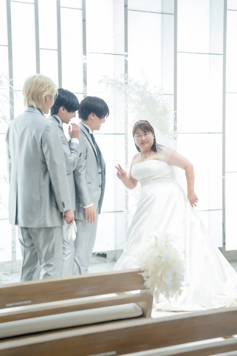 ハッピーバレインタインなので家族で結婚式あげてきました！！！ わけ