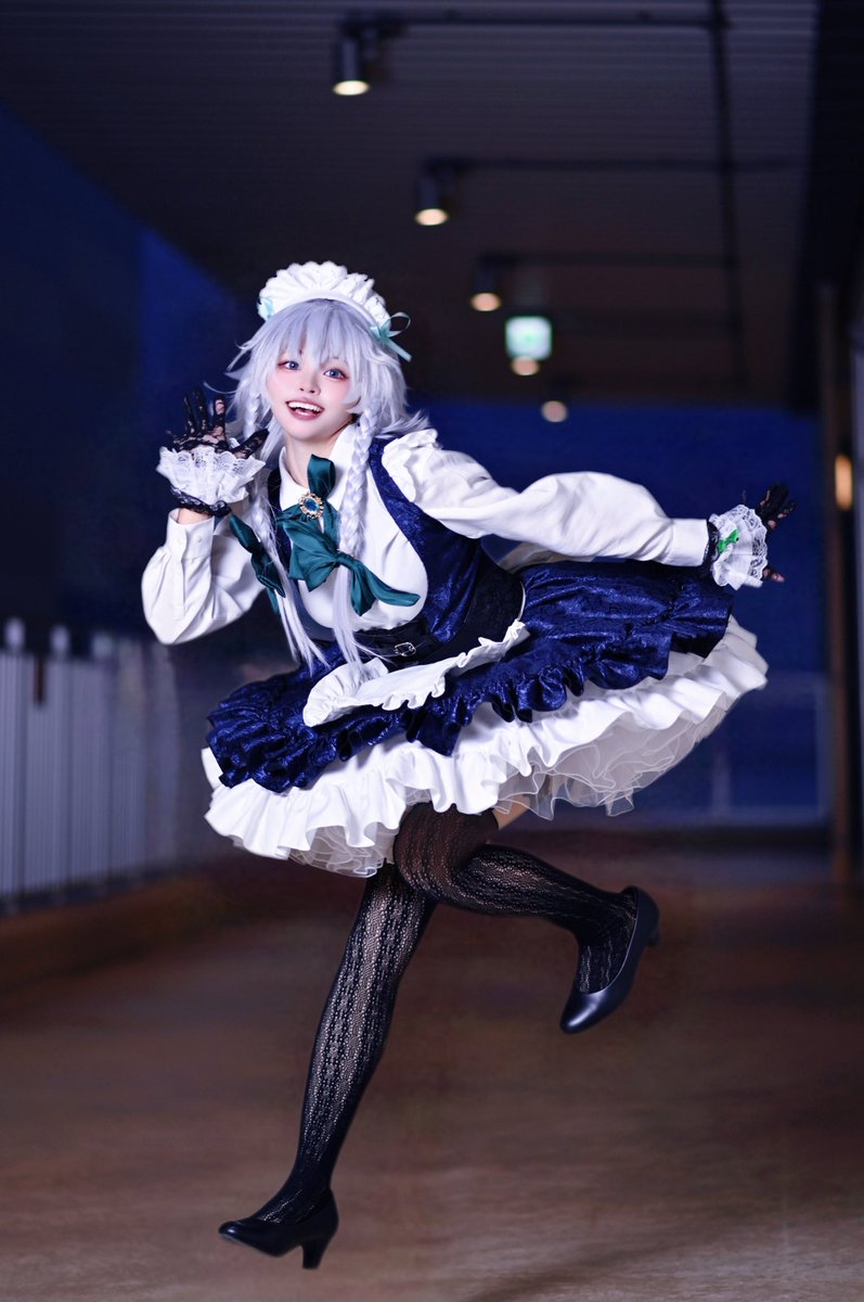 ⚠️コスプレ注意⚠️

東方Project/十六夜咲夜

＿＿＿

ざんねーん。咲夜ちゃんでした。

＿＿＿
📸:トルトン(<a href="/cos_toruton47/">コス‐トルトン47</a> )さん

 #iicos03