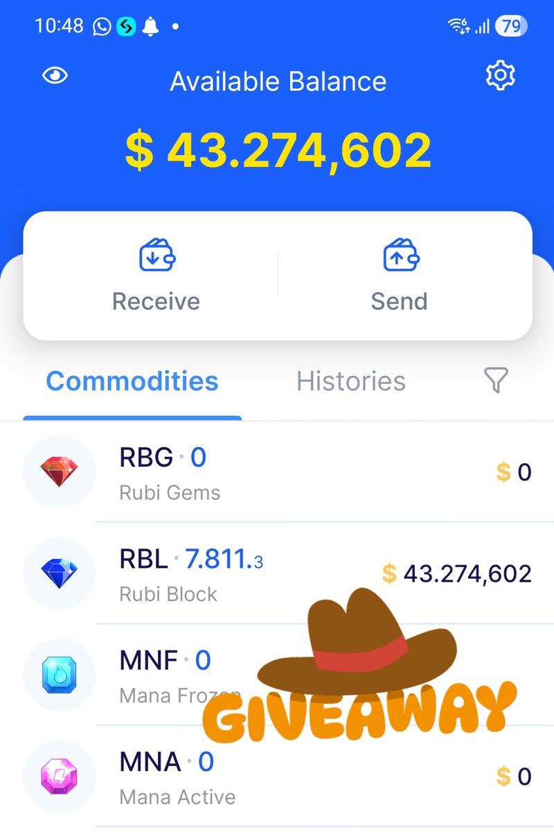 CONGRATULATIONS 🎉 
Rubi Giveaway Alert!

We’re giving away 2 Rubi (RBL) 💎 for KYC to everyone who completes all the steps below!

🚀How to Participate:
1️⃣Follow us <a href="/Mr_DarkWeb3/">Dark Web3</a>
2️⃣Like this post❤️
3️⃣Retweet 🔁
4️⃣Comment “Done” + your RBL wallet address below 💬
5️⃣Share this post