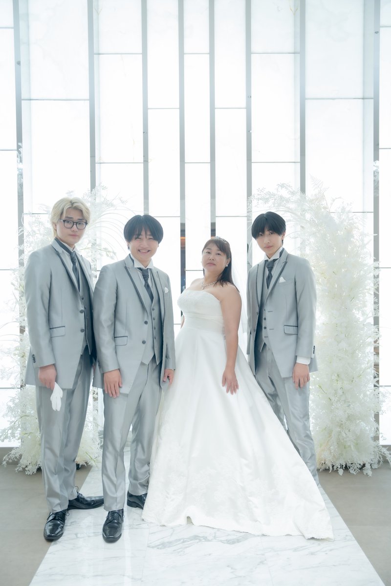 ハッピーバレインタインなので家族で結婚式あげてきました！！！ わけ