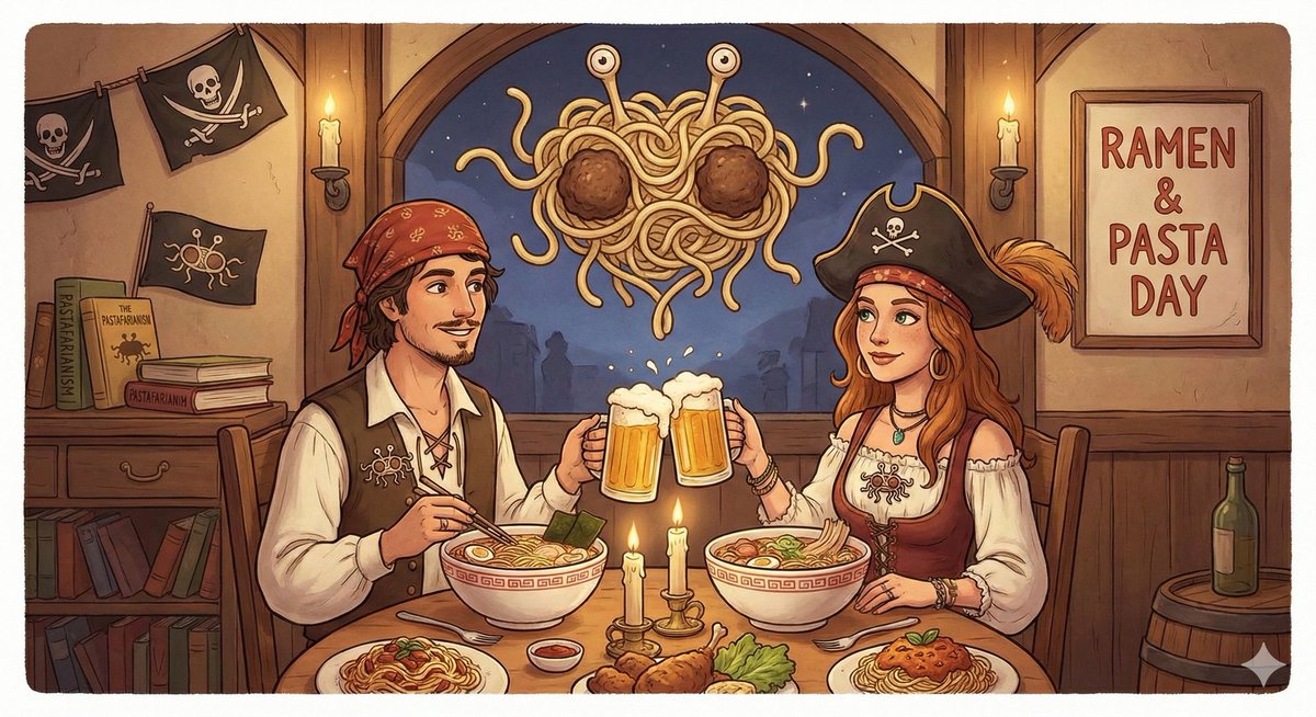 Opavská církev Létající špagetové příšery tweet media