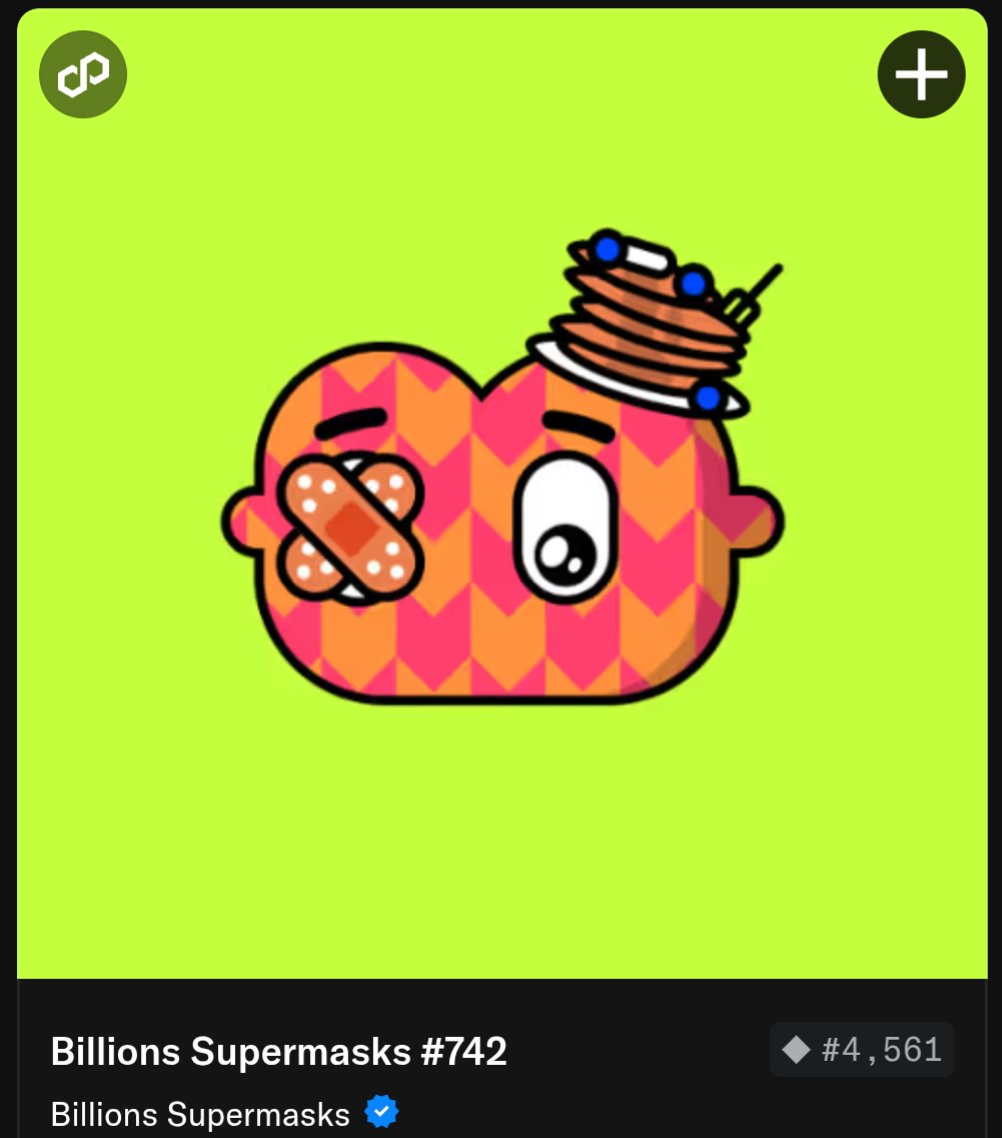 Just Now i Buy <a href="/billions_ntwk/">Billions</a> Supermasks Nft For Another Giveaway,🔥

i already 2 time giveaway the nft,
Thats already disturbiton..

gBillions,