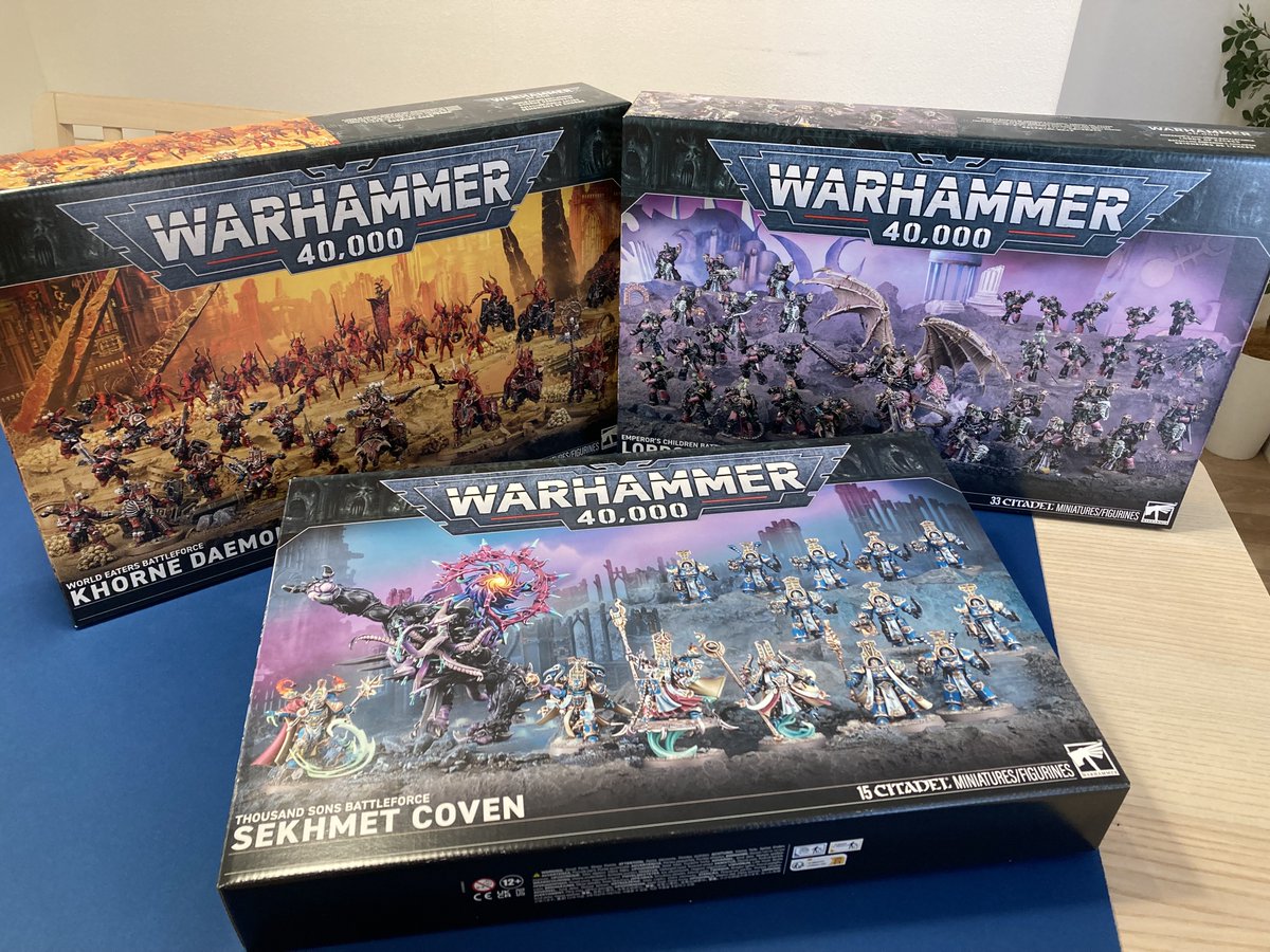 ウォーハンマー入荷情報】 本日発売のバトルフォース「サウザンド