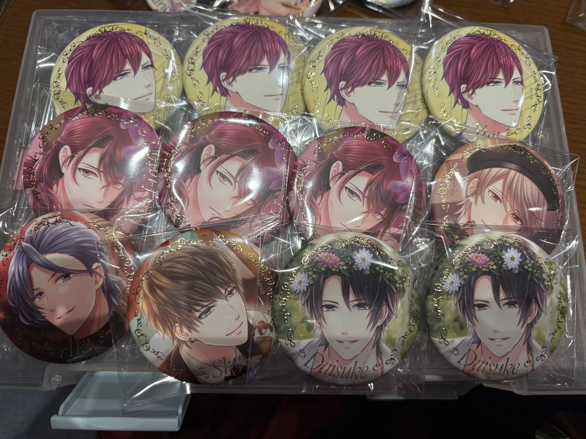 交換】スタマイ VD マルイ 缶バッジ (譲) 神楽 大谷 関 今大路 瀬尾