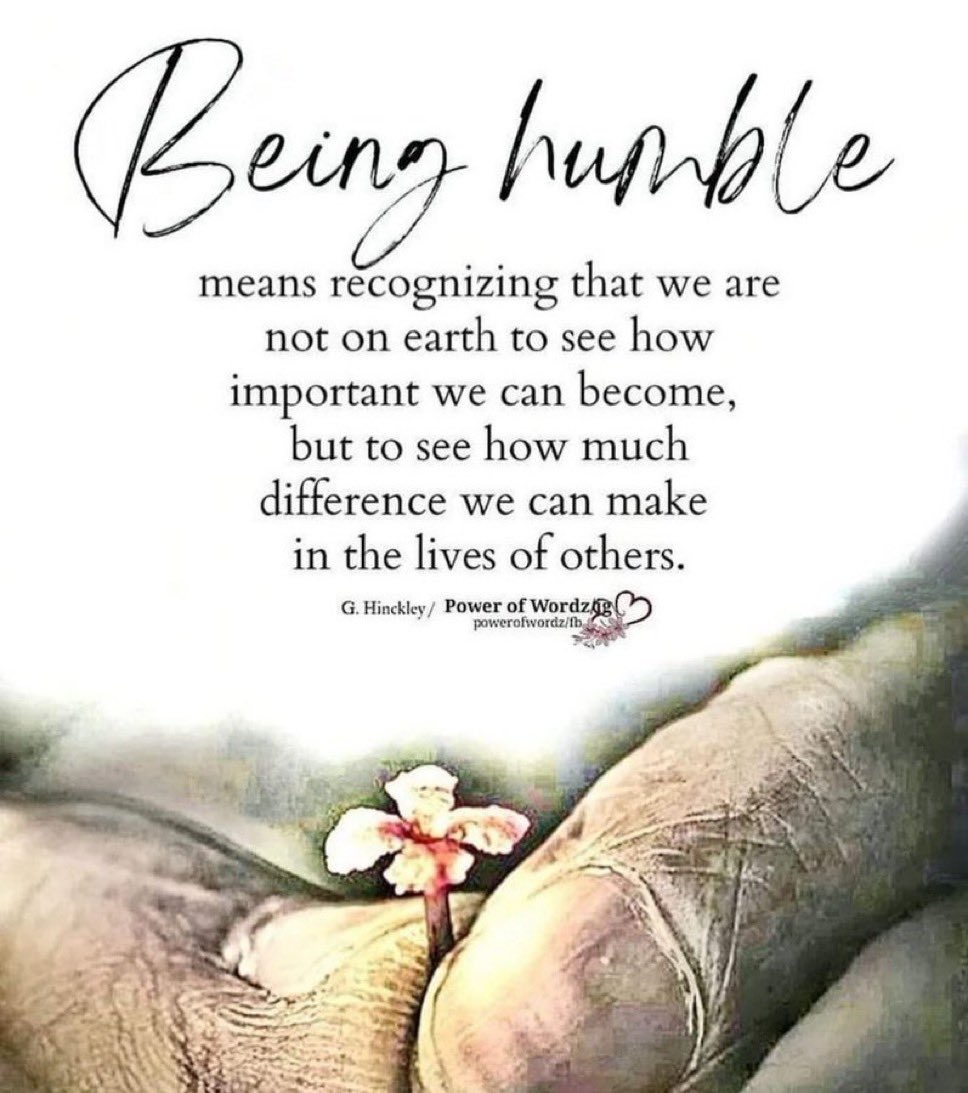 gratefuledu64's tweet image. Let’s make a difference by embracing #humility ! 🥰
#WeekendVibes