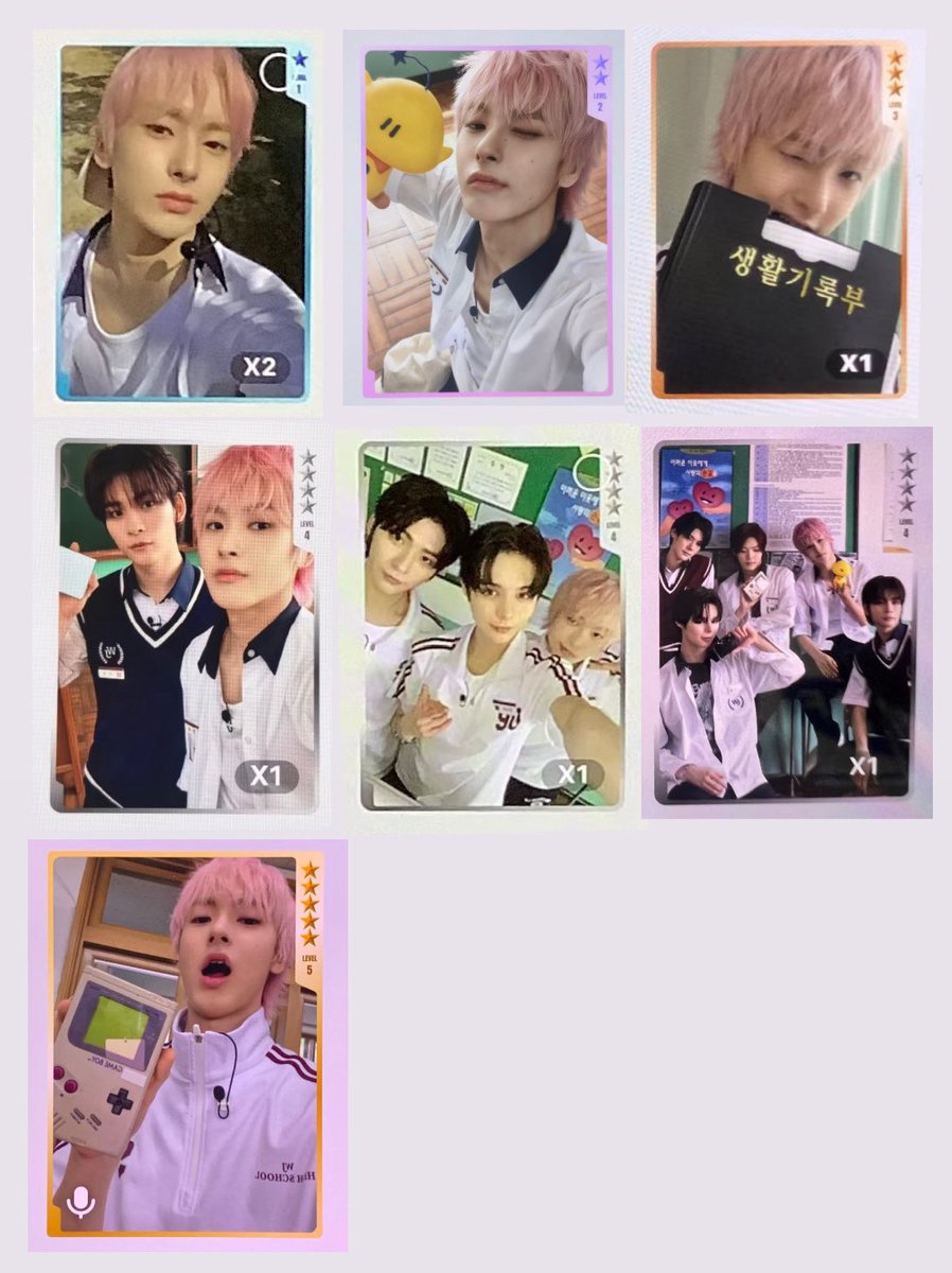 QQ뮤직 이벤트 포토카드 #SMTR25 #HYUNJUN #현준