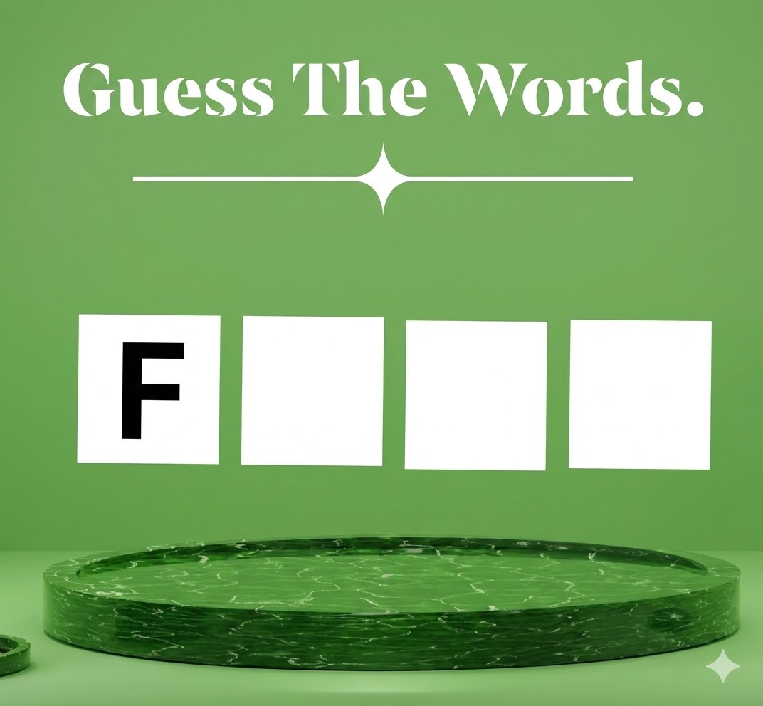 Guess the words....?
↓
99.9 % fail.....🤔