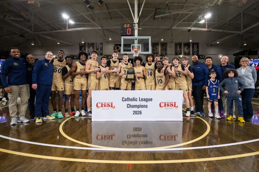 sjj_basketball's tweet photo. CHAMPIONS WEAR GOLD! 🏆 

Go Titans! 🏀

#OneMore https://t.co/iFsC7yQNgE