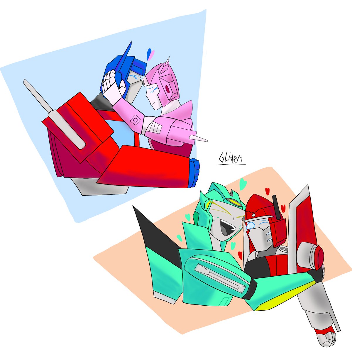 Powerglide1985's tweet photo. HAPPY VALENTINE'S DAY Y'ALL, HAVE A HAPPY ROMANCE DAY AND AWAAAAAYYY WE GO
#maccadams #fanart #ValentinesDay #Oplita #powermoon #OptimusPrime #elitaone #powerglide #moonracer https://t.co/hlcLew9iWw
