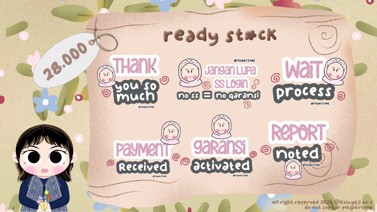 itziuyeji's tweet image. 𖦹 ciao!  help  repost,  thank  you  ᥬᩤ

ekhem 💬  aku  bawa  sticker  pack  rs  nich  🧕🏻🫰🏻 
bisa  dijemput  via  wa  iaa.

#zonauang  🥨🐿️