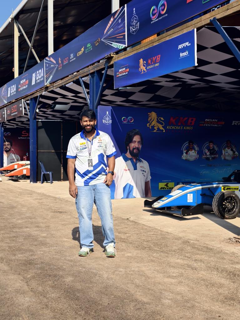 PROHarisarasu's tweet image. Ready, Set, Go Fast 🏁
#Goastreetrace2026 

@Irlofficial1
@KicchaSudeep @Kichchacreatiin
#KichchasKingsBengaluru #Kichchasudeep 
@SupriyanviPicS