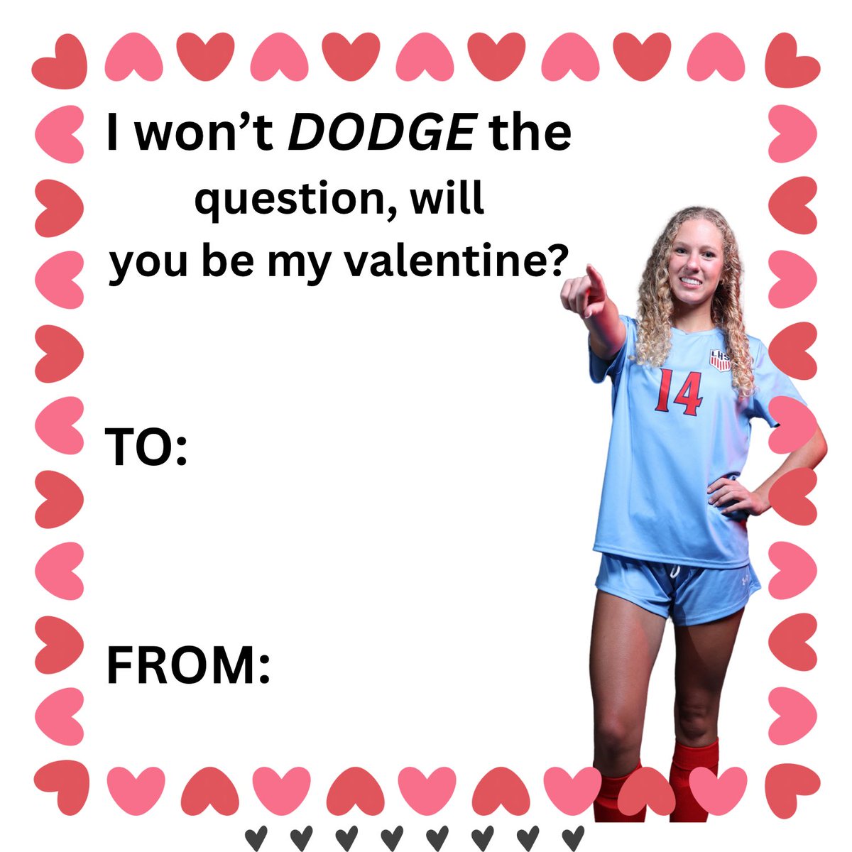 LadyPatsSoccer_'s tweet photo. With Valentine’s Day approaching, here are few cards to send to your loved ones. ❤️ https://t.co/jWQTkME8ul