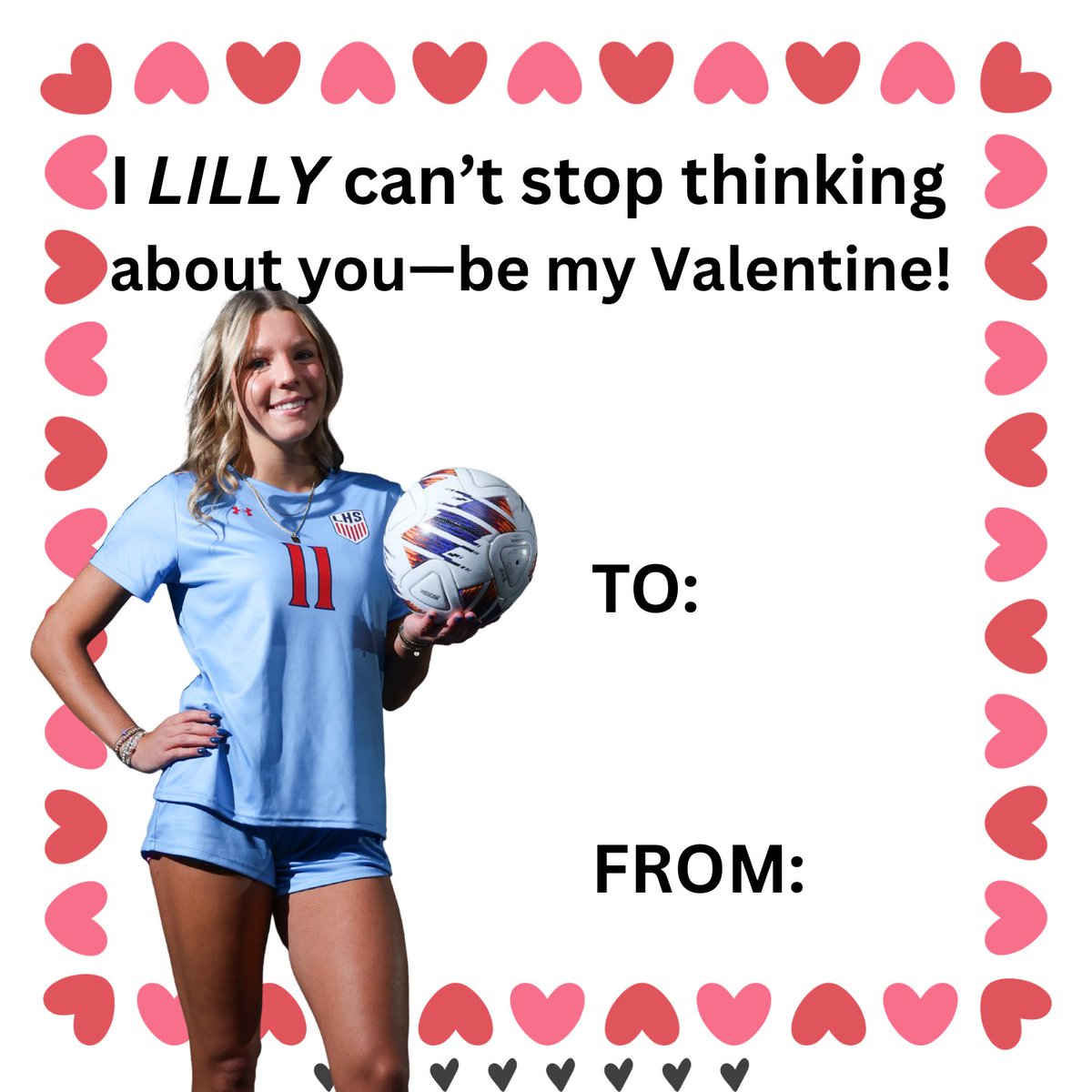 LadyPatsSoccer_'s tweet photo. With Valentine’s Day approaching, here are few cards to send to your loved ones. ❤️ https://t.co/jWQTkME8ul