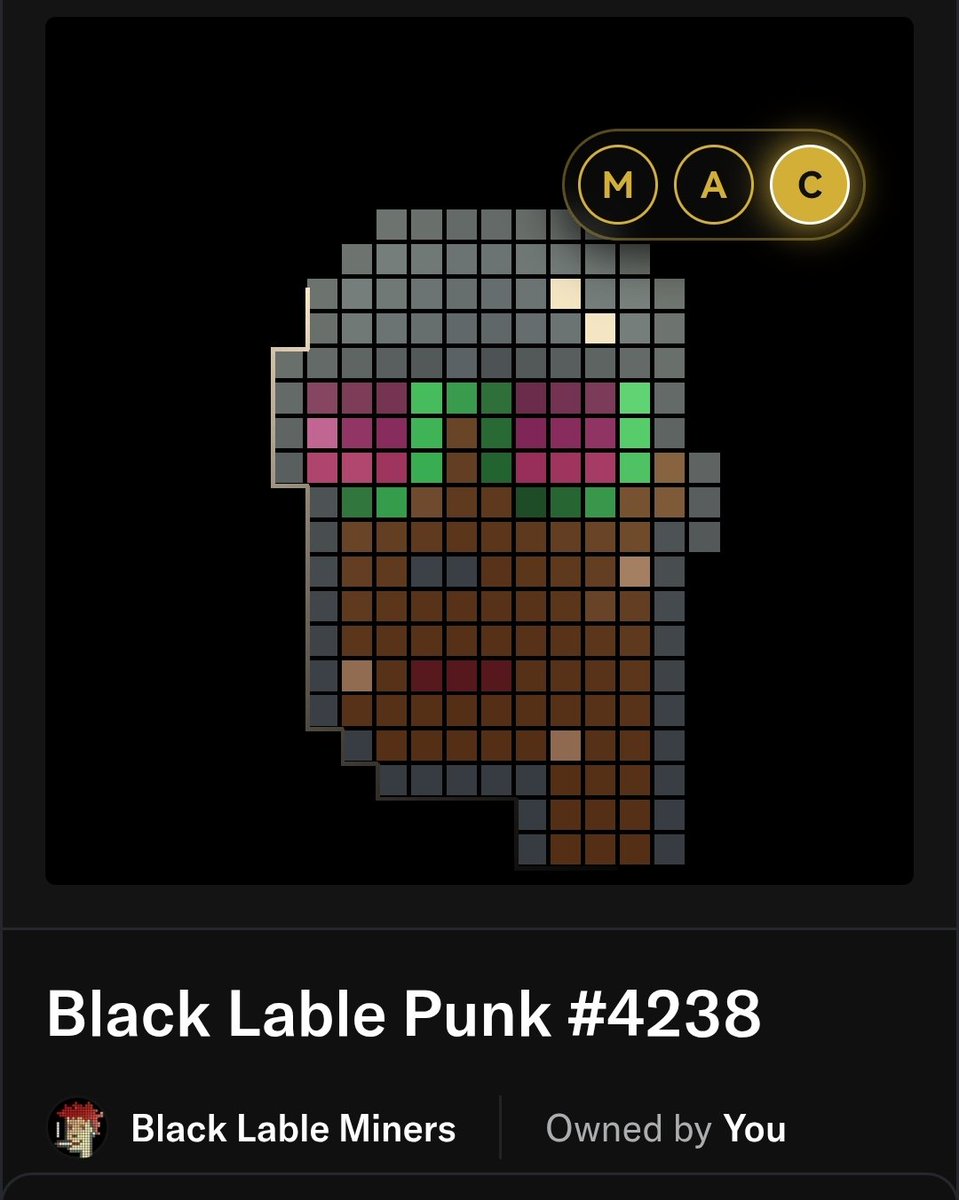 Celebrating BLM 1K followers on X! 🎉
I’m giving away 1 item in a unique way.
How to participate:
✅ Follow me
✅ Follow <a href="/BlackLableMiner/">Black Lable Miners</a>
✅ Like and Share
✅ Find item code #4238
✅ Make an offer of 0.0001 ETH
Within the next 12 hours, I’ll accept one offer from a lucky winner.