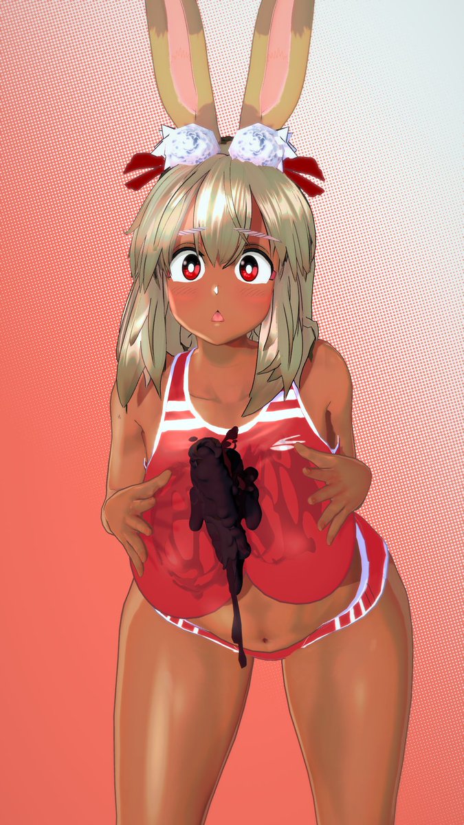 グドタイン（ロボの名か？）２
ナデちゃんでバレンタイン二枚目。
うちのねこぐち先生のキャラは全員通ってきた道だから...（震え声
でも作ったはいいけど
バトン型のチョコ→解る
それを胸にはさんで渡そうとする→解らない
無理やり感ぱねぇ（笑

＃コイカツサンシャイン　＃異世界陸上