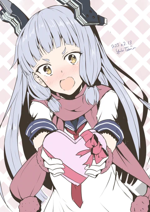 これっ、そこに落ちてたわよっ!あ"っ、私が買ってきたもんじゃないからっ! #叢雲 #艦これ