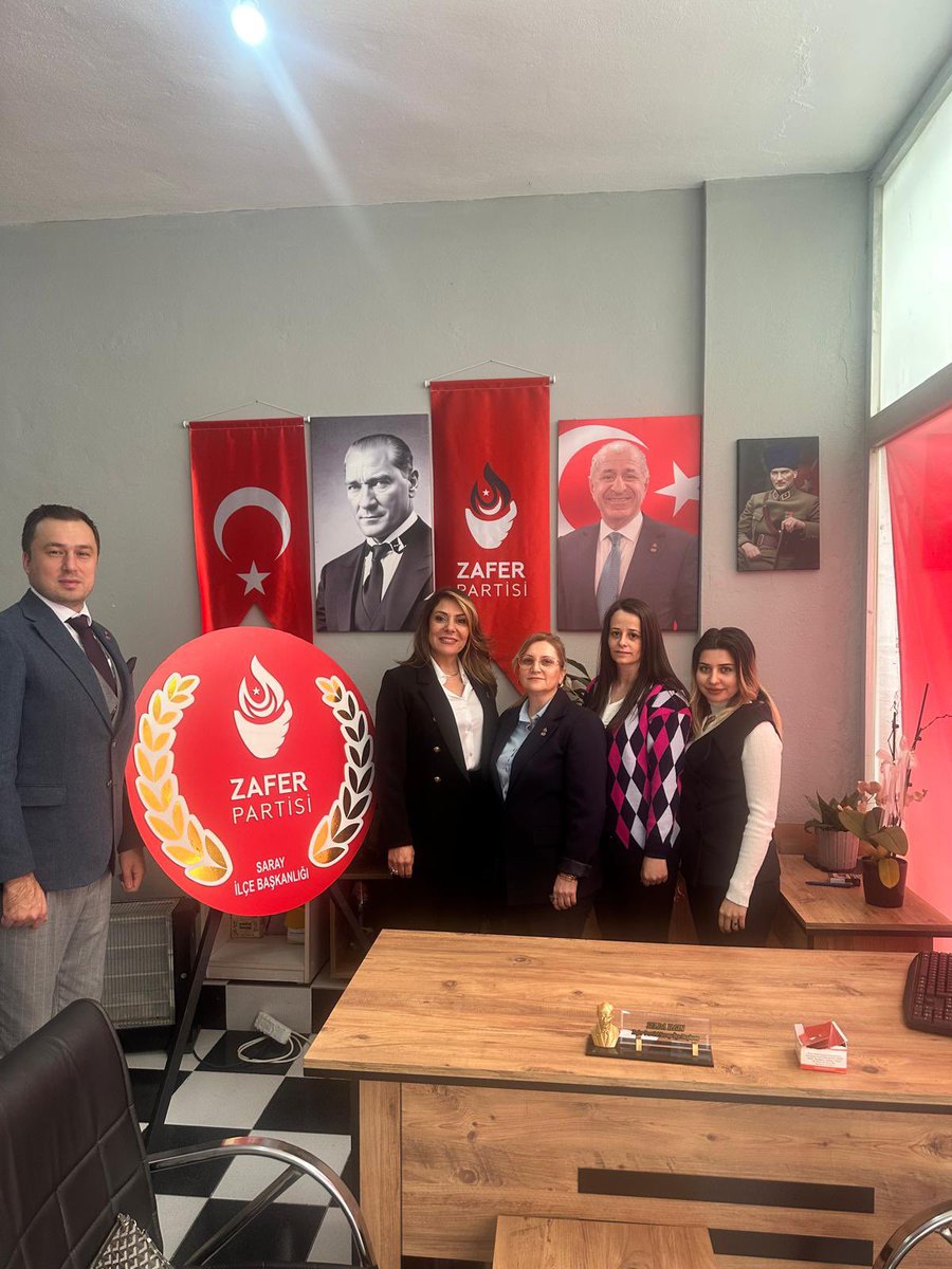 Tekirdağ Saray İlçe Başkanlığımızda, dava bilinciyle çalışan yol arkadaşlarımızla bir araya geldik.

İlçe Başkanımız Selda Ilgın’ın azmi ve teşkilatımızın samimi gayreti bize bir kez daha gösterdi ki; bu mücadele unvandan değil, sorumluluktan besleniyor.

Tekirdağ İl