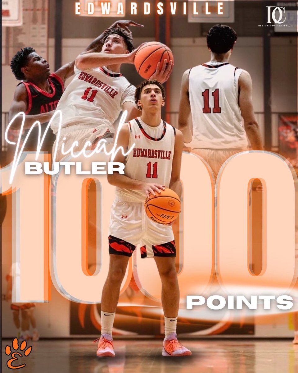 The Tigers won at O’fallon tonight to move to 19-7. Congratulations to <a href="/miccah_23/">Miccah Butler</a> for reaching the 1,000 point club. He’s is the 25th player to reach 1,000 points in EHS history! Way to go, Tigers! 🐯🏀