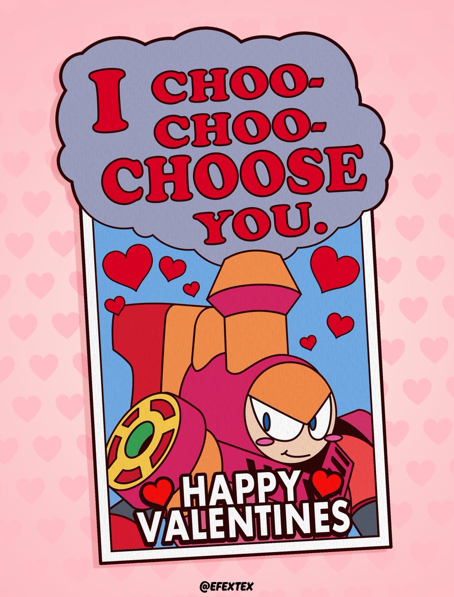 💕 Charge Man choo choo chooses you 💕
#megaman  #capcom