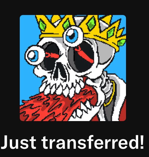 SickSkullGang's tweet image. Skull sent!! 🫡