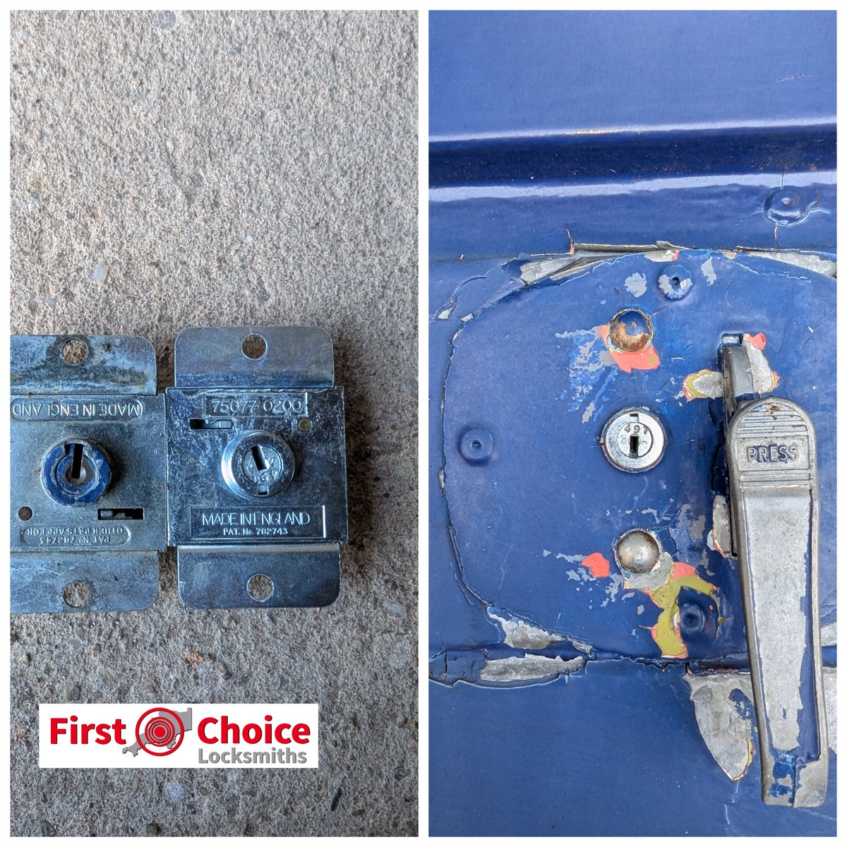 Old garage door locks sorted 💪 #Locksmith #Exeter #Devon #Locks #Keys 📞 ...