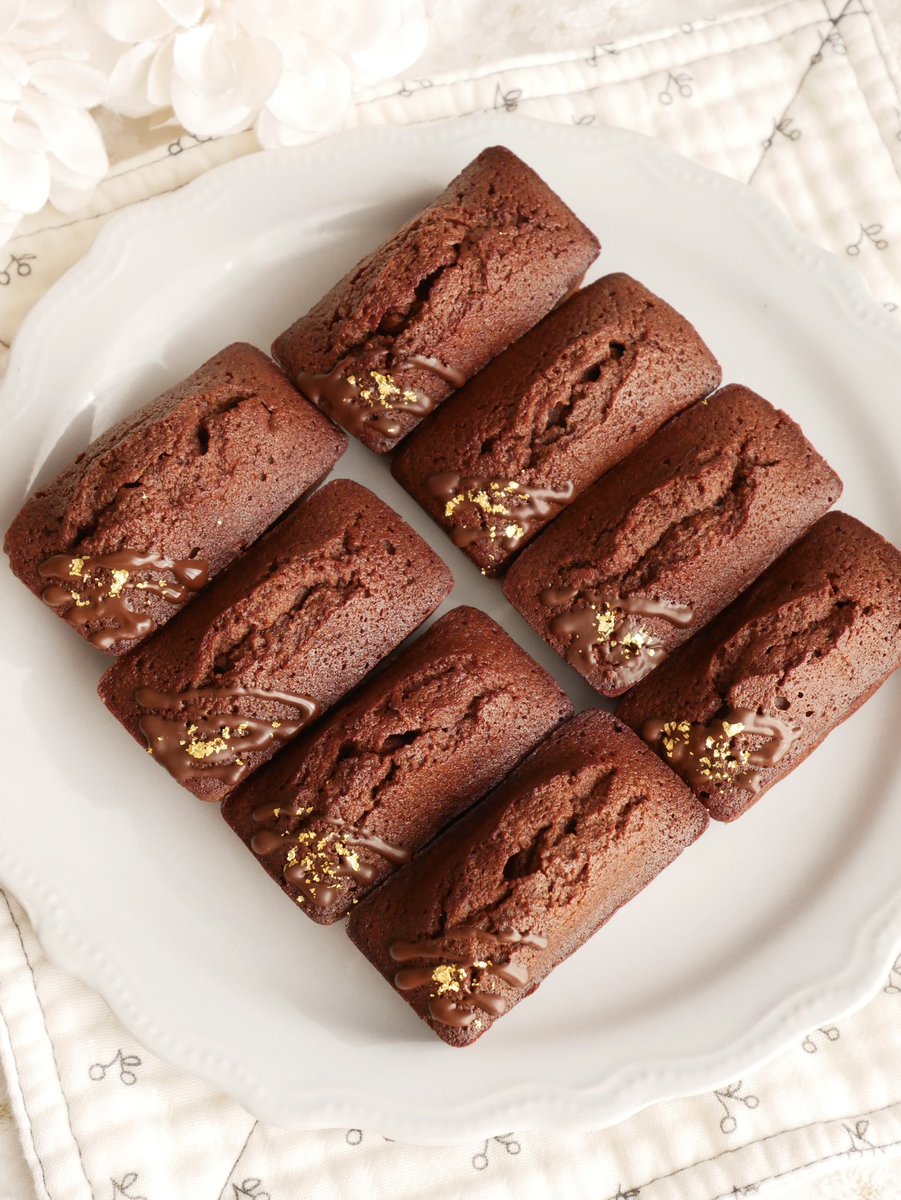 rii_cooking's tweet photo. チョコフィナンシェ🍫✨

#バレンタイン #フィナンシェ 
#手作りバレンタイン https://t.co/ITN8Y5Jpn6