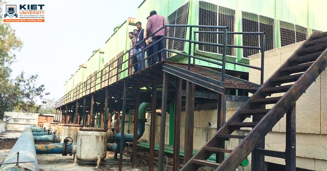 Kiet_edu's tweet image. 3rd year B.Tech ME students explored live HVAC systems at Indira Gandhi Indoor Stadium — observing chillers, cooling towers &amp;amp; plant operations in action.

A great blend of theory &amp;amp; practical exposure.

#IndustrialVisit #HVAC #MechanicalEngineering #BTechME