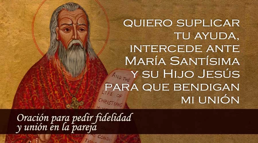 <a href="/aciprensa/">ACI Prensa</a> 🙏🏻 Oración para pedir fidelidad y unión en la pareja
🔗 aciprensa.com/recurso/1801/o…