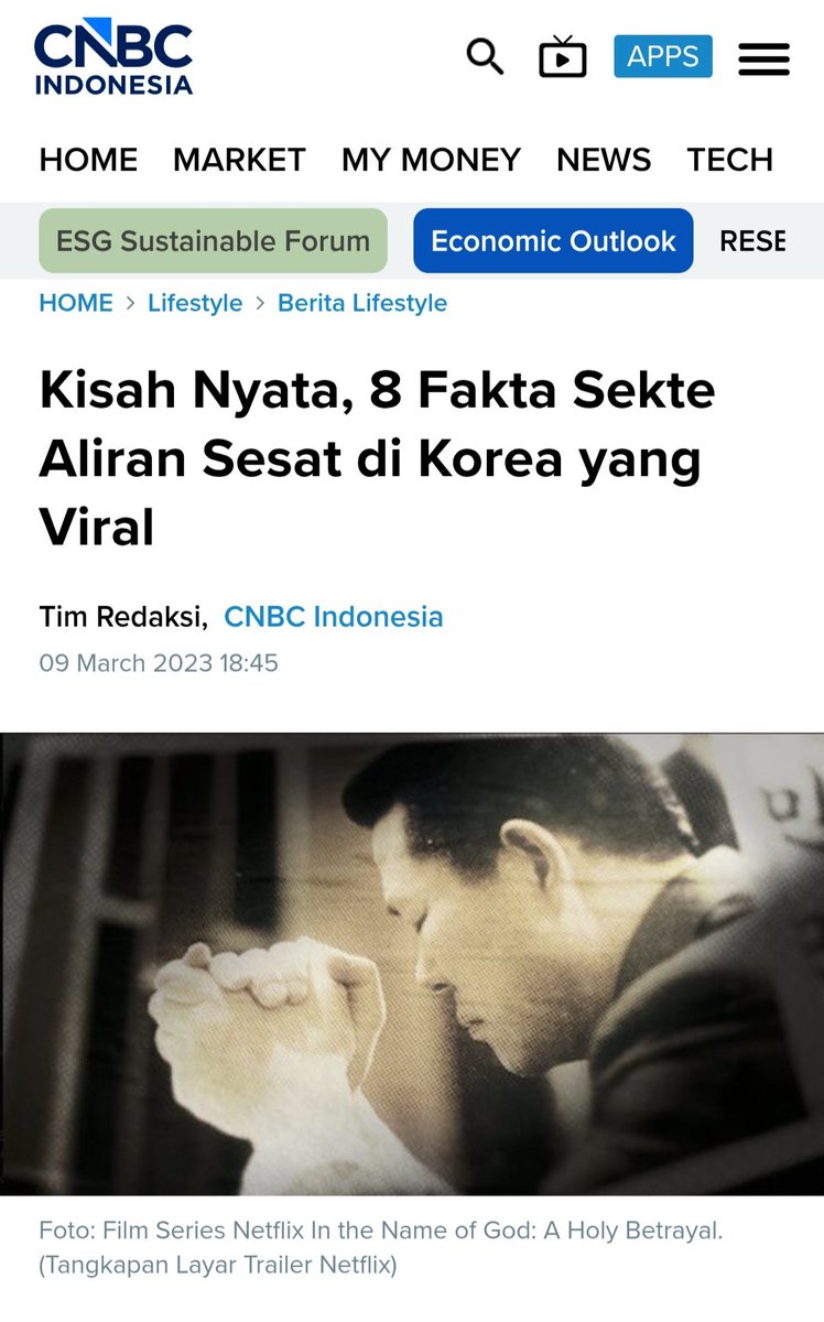 pg_ginting1's tweet photo. @Diva_cant1k @marcmanchu61339 Kisah Nyata, 8 Fakta Sekte Aliran Sesat di Korea yang Viral https://t.co/uYXq288UEj https://t.co/feGWrwCmO6