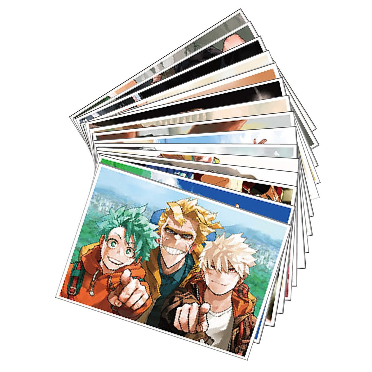 交換】【譲渡】僕のヒーローアカデミア 原画展 福岡 ブロマイド