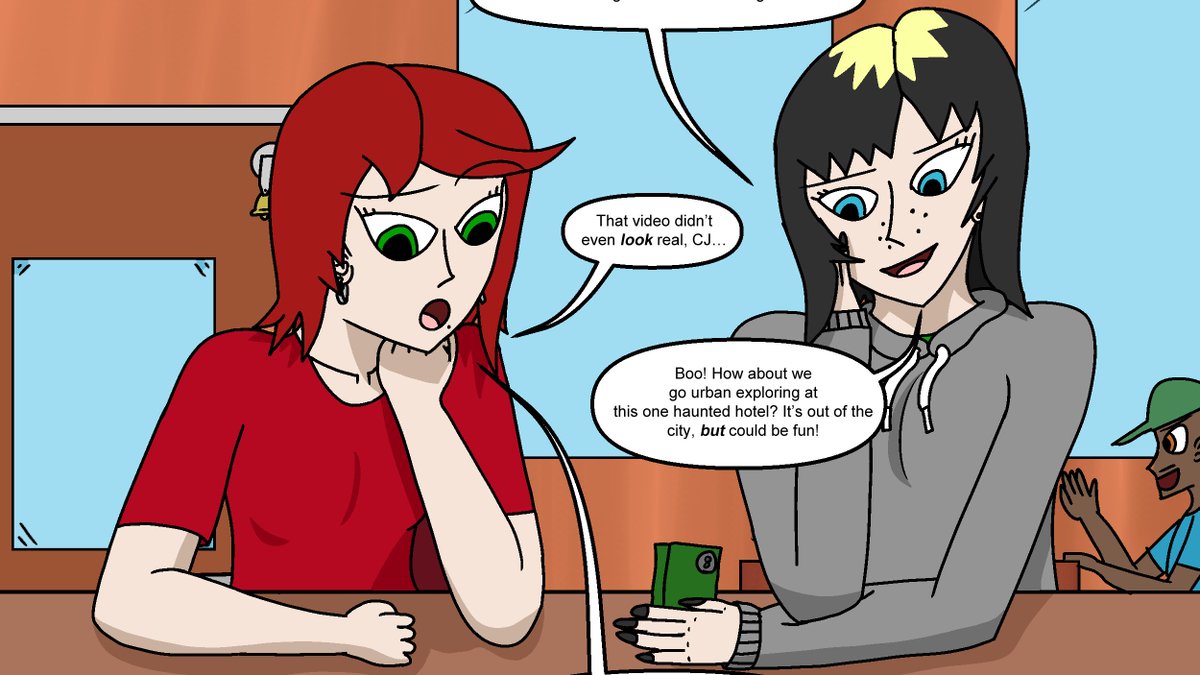 Errr! Change of plans! All 4 of the next pages will drop together as 1 post, for reasons... See you Monday for those + TMRW for a Valentines Day post!