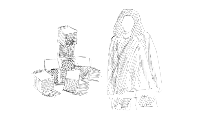 今日のクロッキ- 