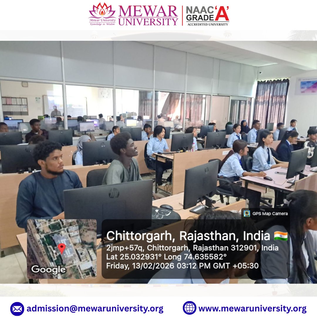 universitymewar's tweet photo. 📱🎨 Value Added Course (VAC) on “Social Media Handlers &amp; Graphic Designers”

🚀 Enhancing Digital Creativity &amp; Branding Skills!

#MewarUniversity #ValueAddedCourse #SocialMediaMarketing #GraphicDesign #DigitalSkills #CreativeLearning #SkillDevelopment #FutureReady https://t.co/YMZaOWRVDV