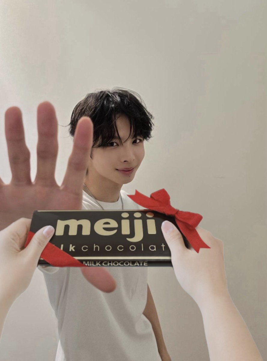 小林大悟さんチョコどうぞ