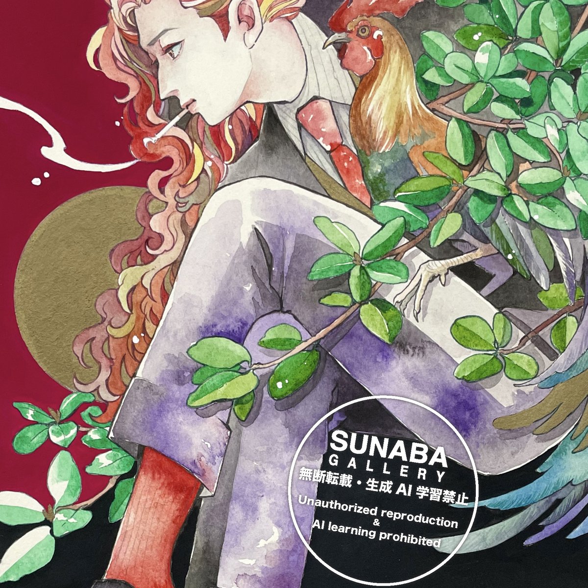 錠マヱ個展「紀州品質 2026」より《姥目樫》部分。全体像はblueskyからどうぞ。
bsky.app/profile/hiroyu…

姥目樫は紀州備長炭のもとになる木。紀州へのこだわりが感じられます。夜８時からは通販もございますので是非！
sunabagallery.com/shop/00shop.ht…

錠マヱ <a href="/jooemaa/">錠マヱ</a>
#錠マヱ #ギャラリー