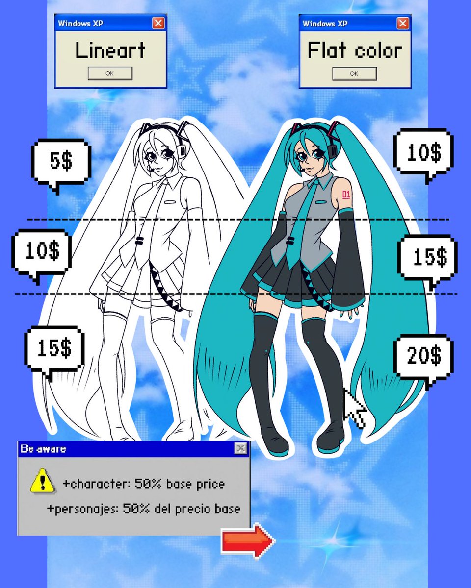 Niiss_504's tweet photo. Comisiones abiertas✨ para cualquier duda o si están interesados, pueden escribirme al DM. También me ayudaría mucho si le dan RT y corazoncito, gracias ✨ https://t.co/dKDnu20Cvj