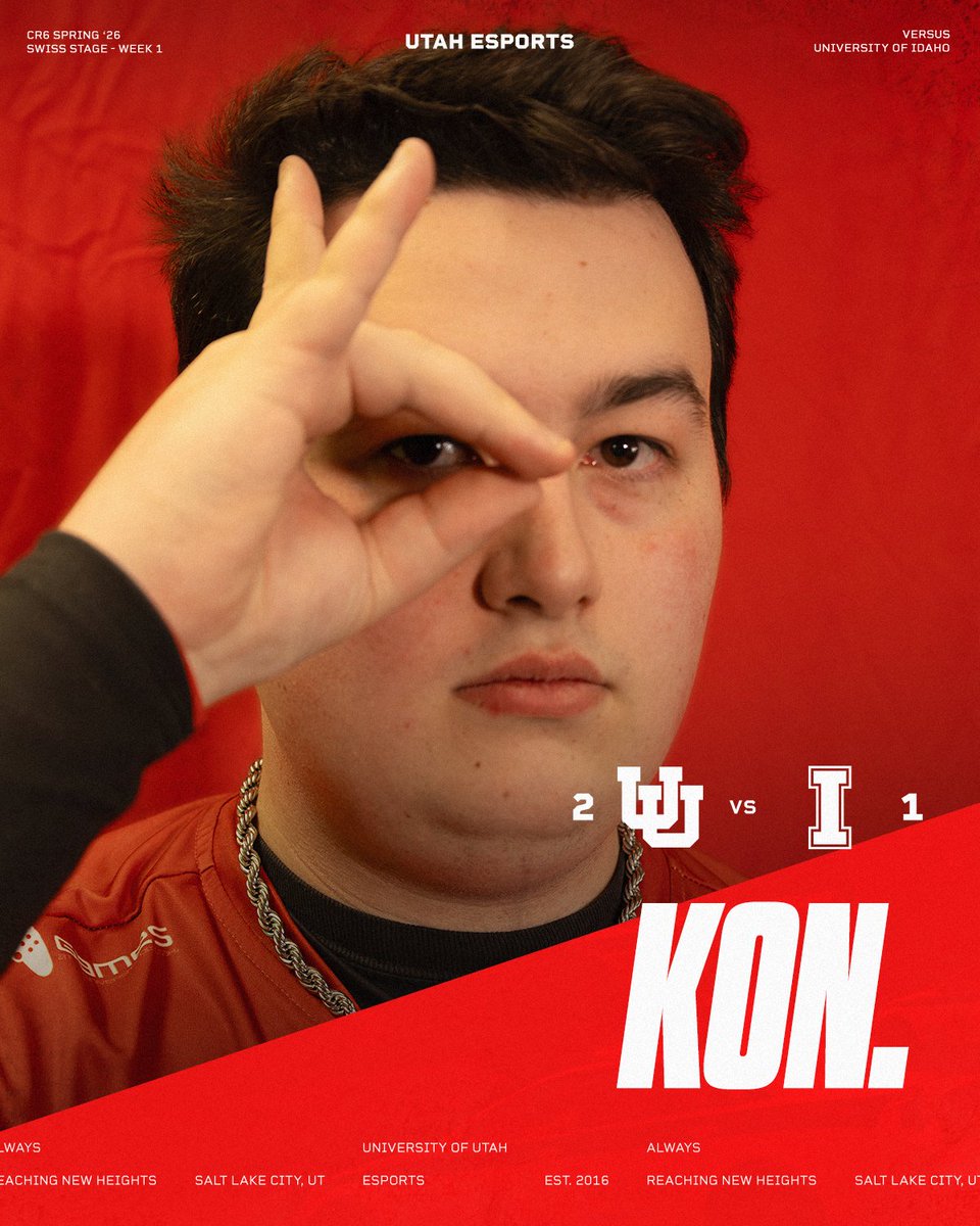 UUtah_Esports's tweet photo. Utah got that fox in 'em🦊

The Utes start off their CR6 season with a clutch map 3 win vs Idaho

#UtahR6 | #ReachNewHeights https://t.co/VkCjvndGDn