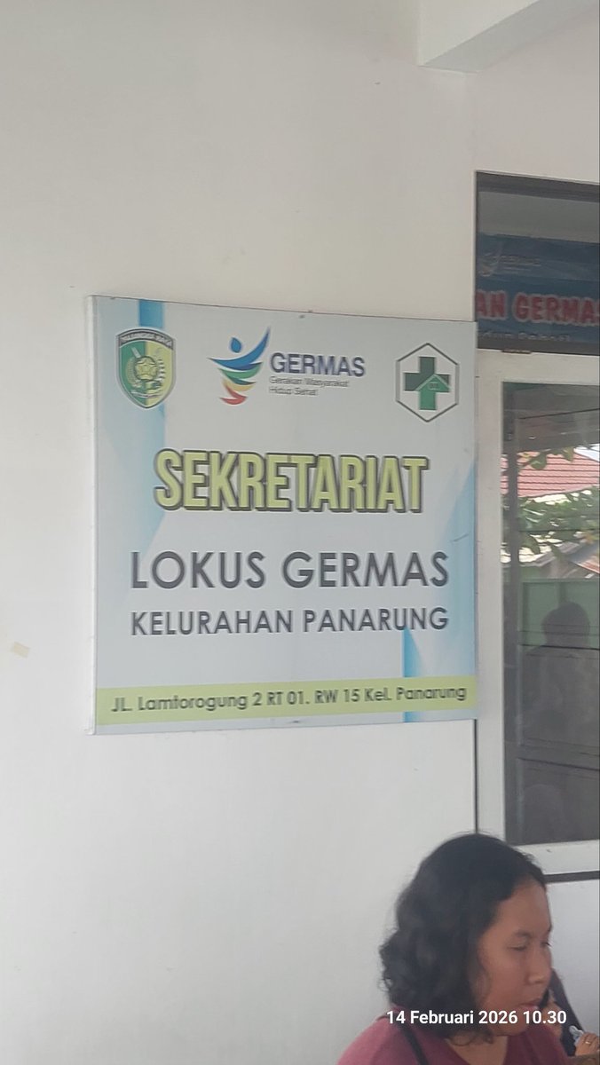 Pagi ini anter anak istri ke Posyandu, rame banget.