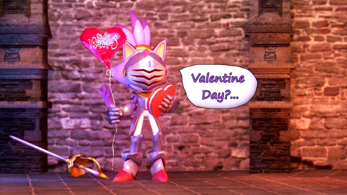 Happy Valentine Day! :D 💙💜

#Sonival #Sonaze #SonicTheHedgehog #SirPercival #sonicandtheblackknight #blenderrender #satbk #KnightArt #blenderrender #ValentinesDay