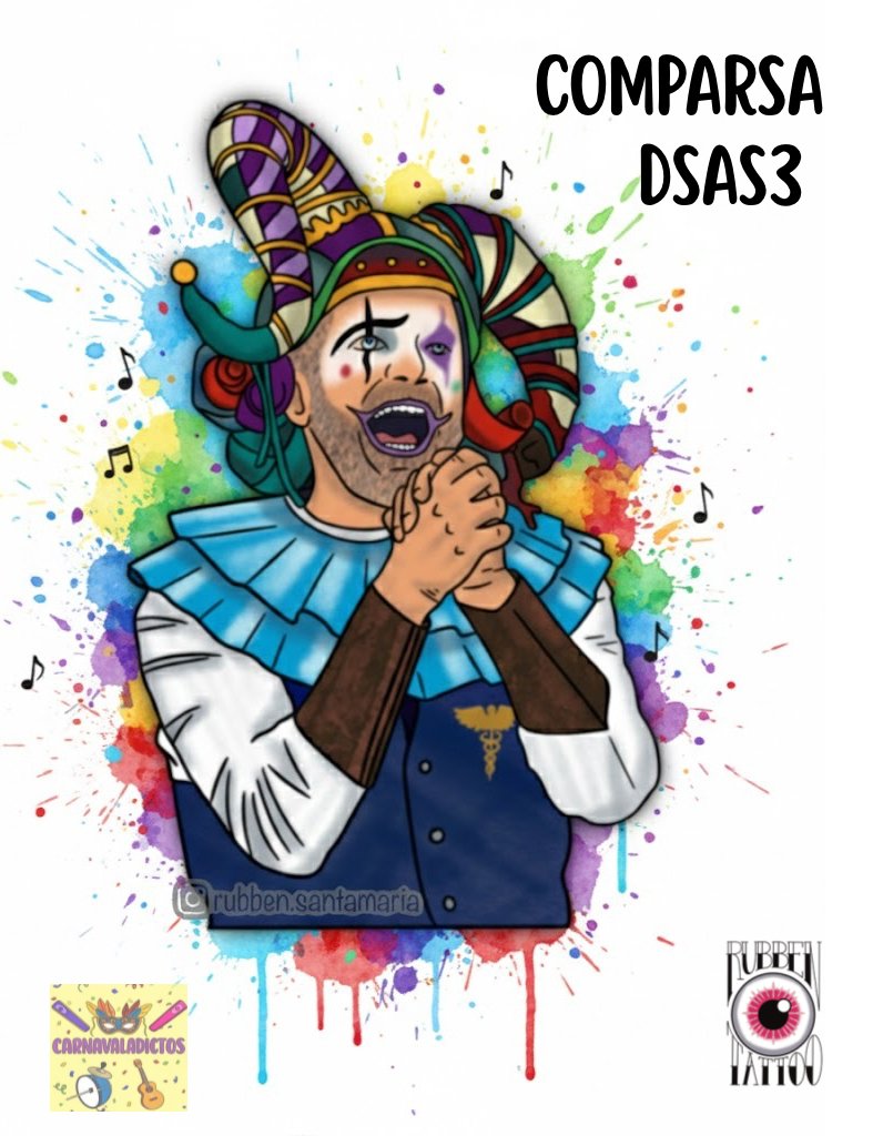 Comparsa Dsas3

📸 Fotos y video 📽️ de la actuación de hoy #COAC2026Final

carnavaladictos.es/adultos/dsas3