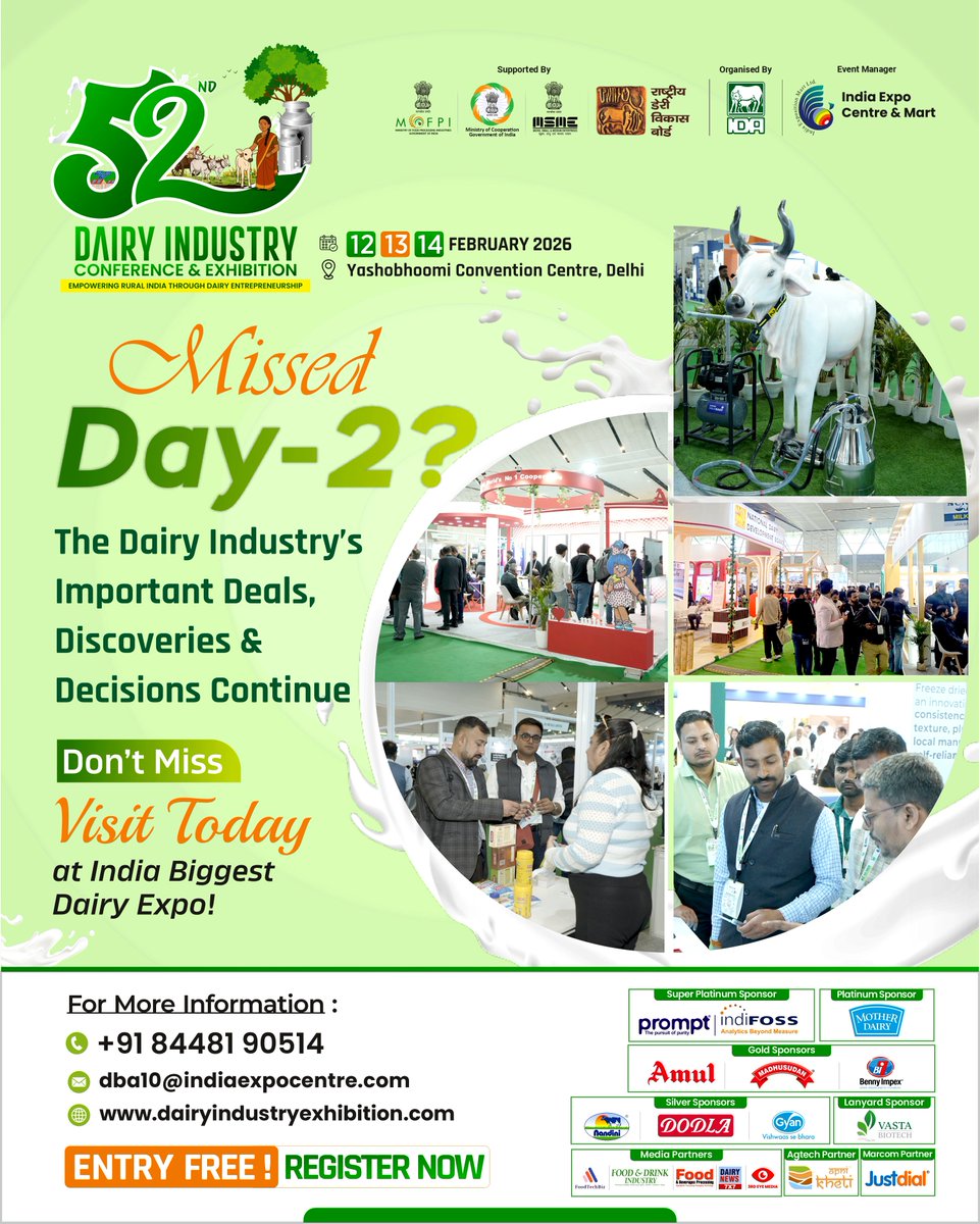 Dairy Industry Exhibition (@DairyExhibition) / Posts / X