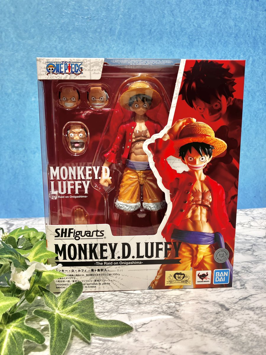 新商品】フィギュア S.H.Figuarts モンキー・D・ルフィ -鬼ヶ島討入