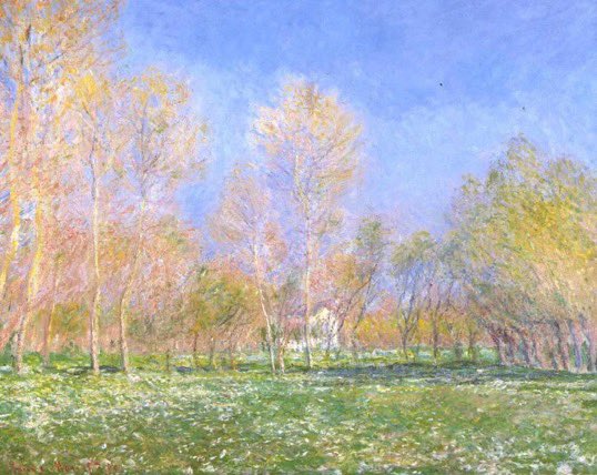 allontanarsio's tweet photo. Spring paintings by Claude Monet https://t.co/QrBRqwpvuR
