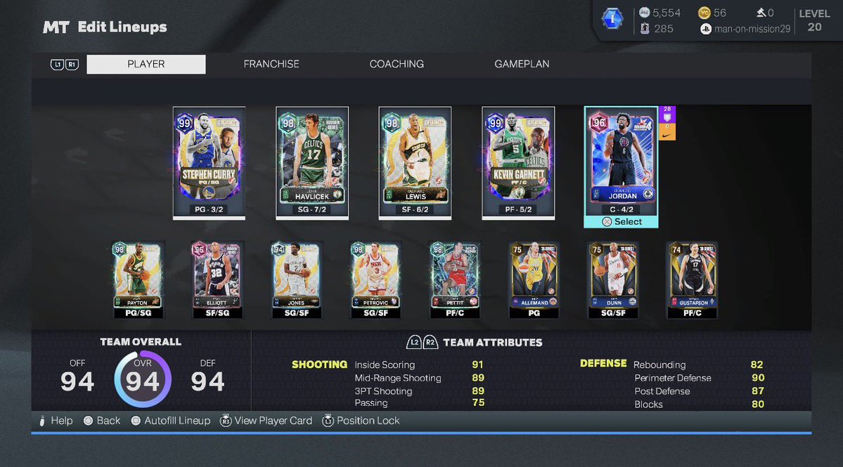 nir_many's tweet image. Second piece of the puzzle, now it’s all about grind mt until I be able to pick up Deni on the market 🙂