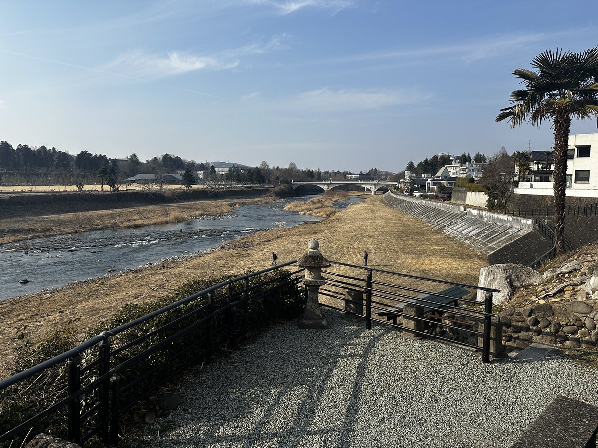 春っぽい空気。あたたかい🍃☀️ #今日の大橋下流 #広瀬川 #仙台