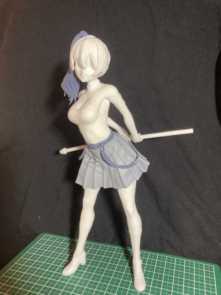 ぼりさんさん<a href="/Azuki_borisan/">ぼり㌠🐴</a> のユーベルをざっくり仮組
　スタイルめっちゃ良い、楽しい