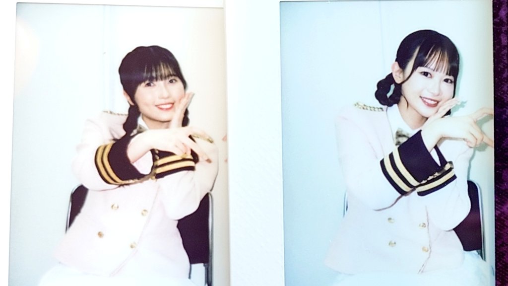 個別記録】2026/02/14 チェキ 西田汐里さん 里吉うたのさん ①ハート