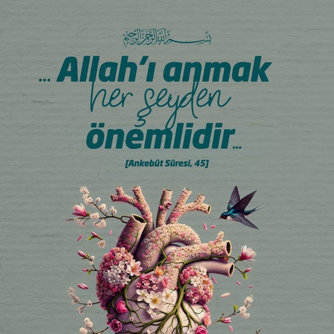 Gucluturkfd's tweet image. Rahmân ve Rahîm olan Allah'ın adıyla

❝... Allah’ı anmak her şeyden önemlidir...❞

[Ankebût Sûresi, 45]

#Islam #Islamist #ayet #ayetler #dua #Kuran #Hadis #hadisler #peygamber
