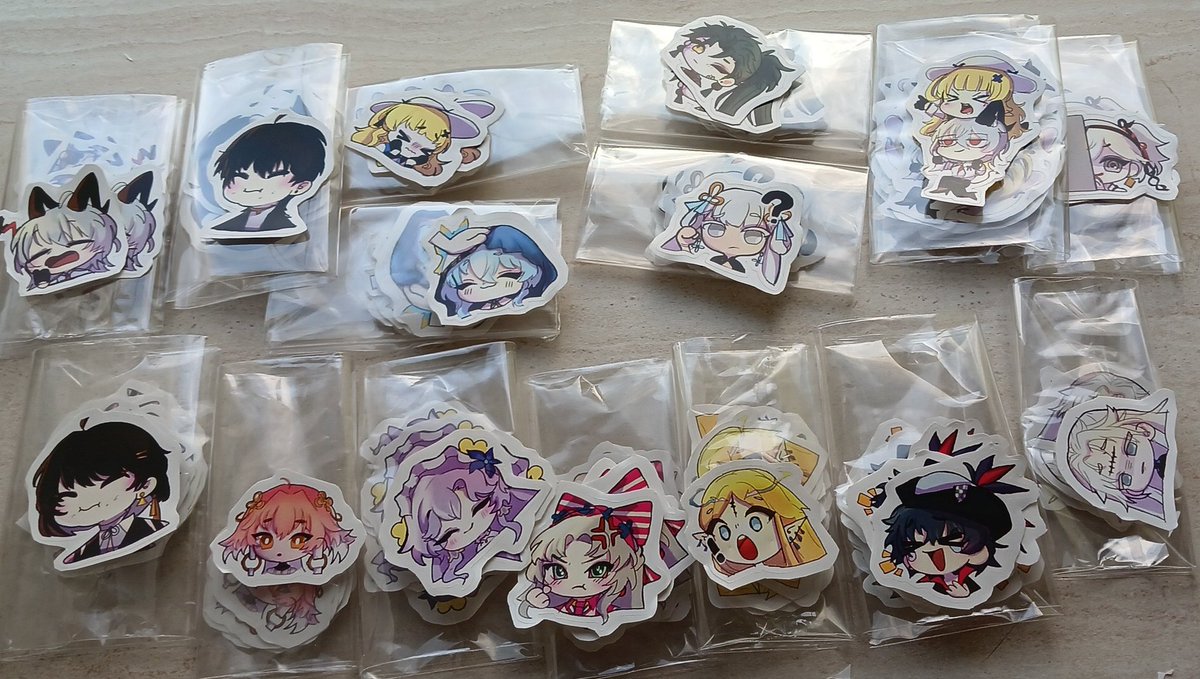 UnknownSistah2's tweet photo. Price range ONLY BETWEEN Rp 1.5K to Rp 15k!!!  Best deal!!!

YOU can even buy it bulk if you want. The stickers are vinyl and the qualities is decent!! So come check us at cocoma booth b-12 today https://t.co/h17gqLVHdV