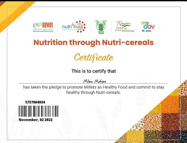 MilletsofIndia tweet media